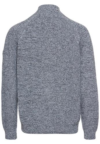 Strickjacke aus Baumwolle 3XL Regular Fit - Dark Navy
