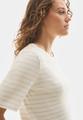 Gestreiftes T-Shirt M - Vanilla White