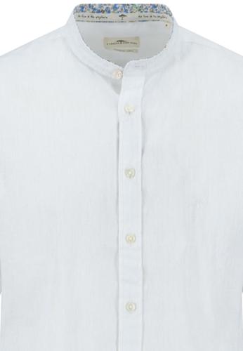 Summer Linen, Stand-Up, 1/2 M Casual Fit - White
