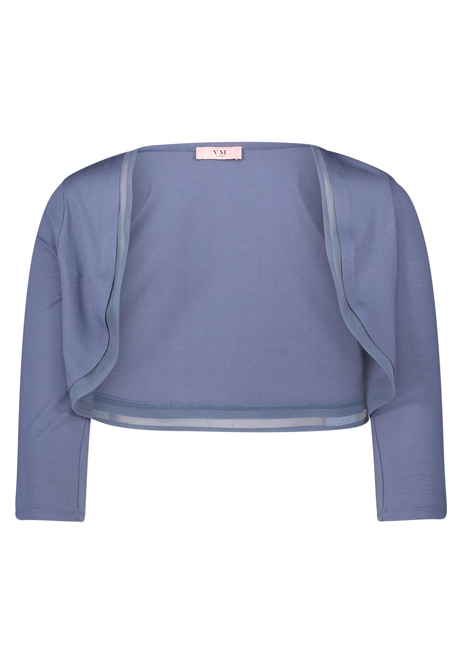 Bolero-Jacke 42 Figurbetont - Blue Stone
