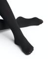 FALKE Pure Matt 100 DEN Damen Schwarz S