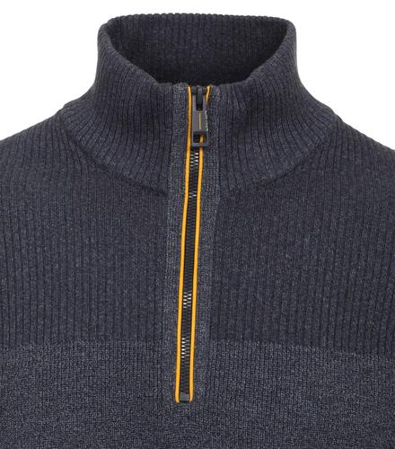 Troyer L Basic Knitwear - Blau