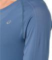 ASICS Damen T-Shirt SEAMLESS LS M in Blau