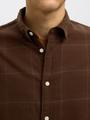 SLHSLIMOWEN-BRUSHED SHIRT LS NOOS S Slim Fit - Demitasse