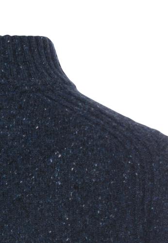 Troyer Pullover aus einem Wollmix Blau M