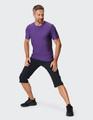 VITUS T-Shirt 48 Basic Fit - Purple Power Mel.