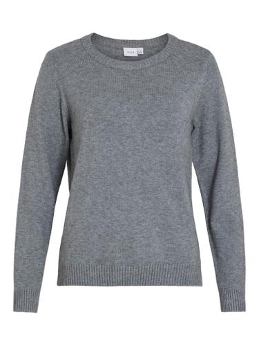 VIRIL O-NECK L/S KNIT TOP - NOOS
