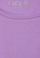 Top in Unifarbe L - Sporty Lilac