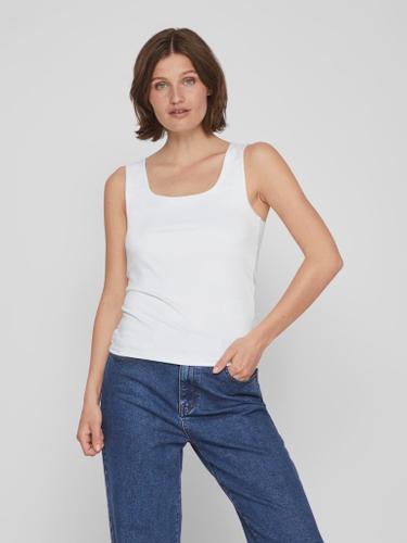 VIKENZA U-NECK S/L TANK TOP REV - NOOS S Eng anliegend - Optical Snow