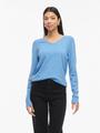 VIRIL V-NECK L/S KNIT TOP - NOOS S Normal geschnitten - All Aboard