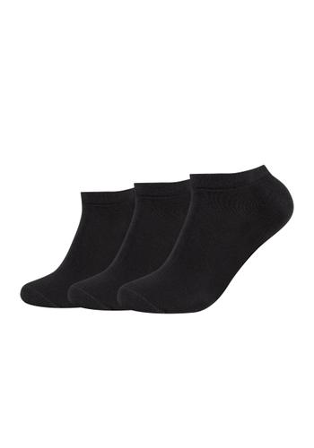 Unisex Sneaker Socken (3 Paar) - Schwarz / 43-46
