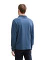 Snood Langarmshirt mit Brusttasche XL Regular Fit - Mystical Blue Navy Injected