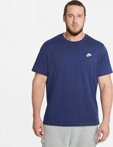 NIKE Herren T-Shirt M NSW CLUB TEE S in Weiß