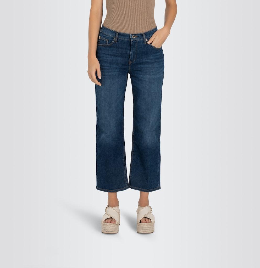 MAC JEANS - CULOTTE, Light weight denim Blau 34/OL