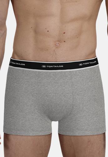 TOM TAILOR Herren Hip Pants 2er Pack S - Darkgrey Melange