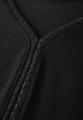 Jersey-Top mit Häkeldetails Schwarz 42