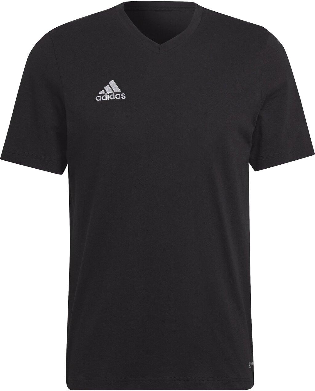 ADIDAS Herren Fanshirt Entrada 22 (normal & lang) S in Schwarz