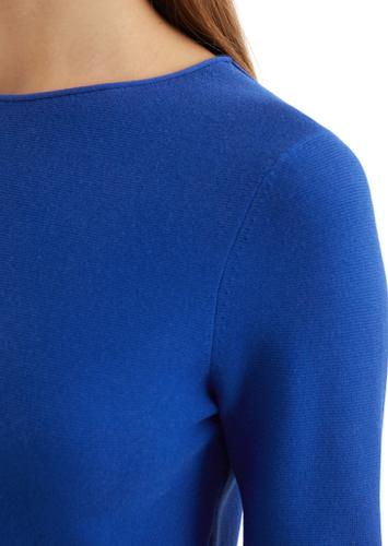 Strickpullover slim Blau S