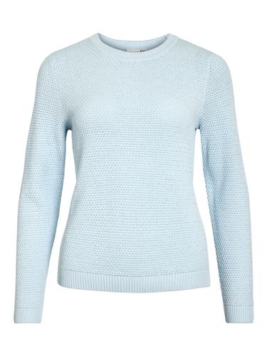 VIDALO O-NECK L/S KNIT TOP- NOOS S Normal geschnitten - Nantucket Breeze