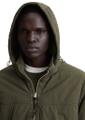 Kapuzen-Jacke regular Grün XL