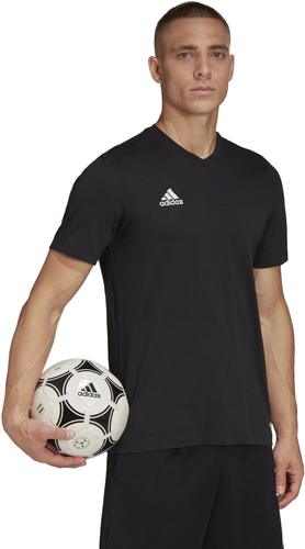 ADIDAS Herren Fanshirt Entrada 22 (normal & lang) L in Schwarz