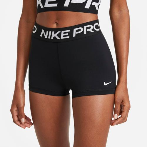 NIKE Damen NP 365 SHORT 3IN XL in Schwarz