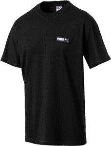 PUMA Herren T-Shirt Fusion Tee L in Schwarz
