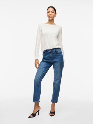 VIRIL O-NECK L/S KNIT TOP - NOOS Weiß XL