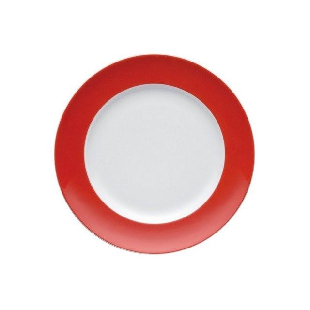 Thomas Porzellan Frühstücksteller »Sunny Day New Red Frühstücksteller 22 cm«, (1 Stück)