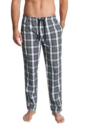TOM TAILOR Herren Lange-Hose kariert 1er Pack 50 - Grün-mittel-karo