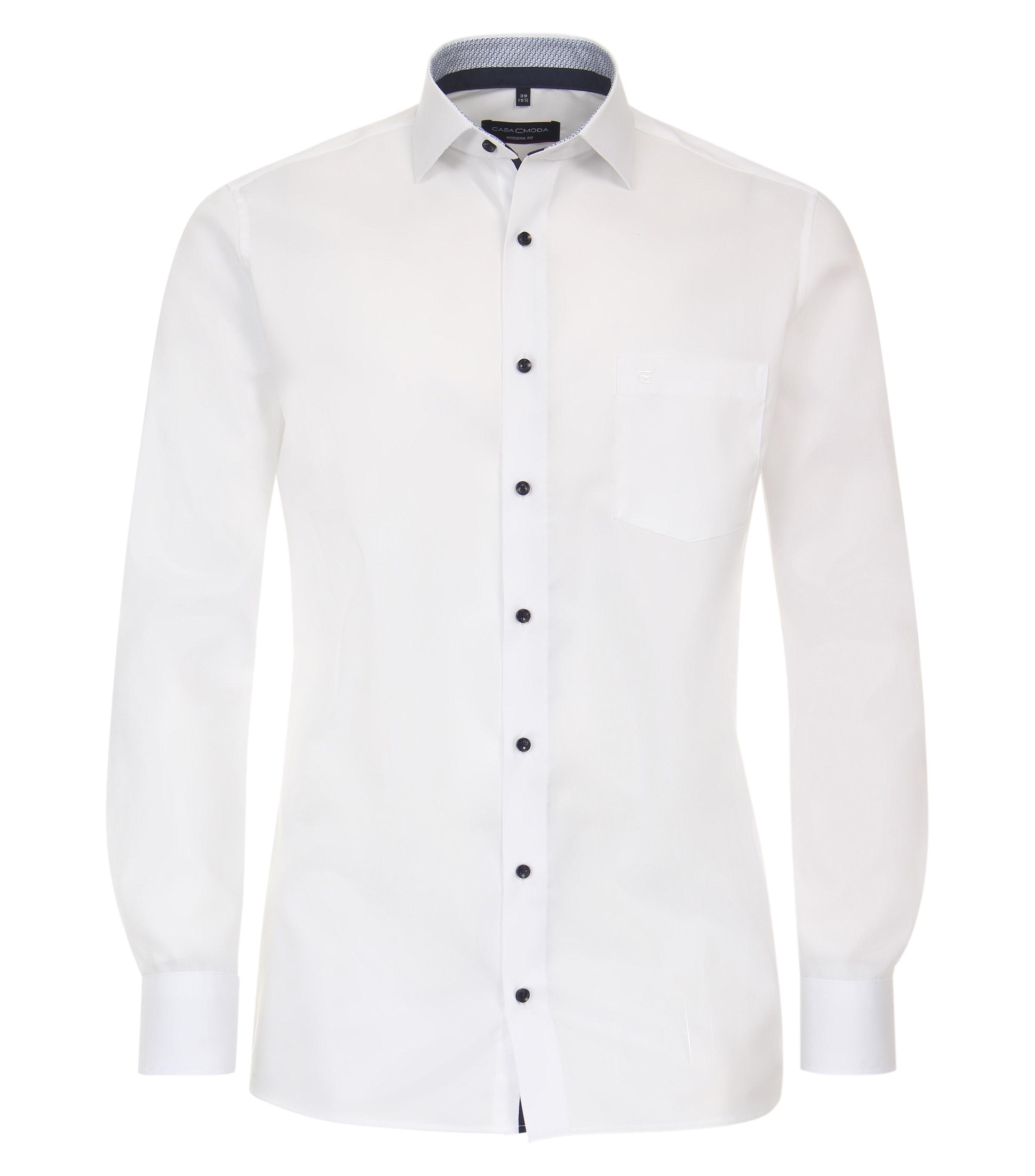 Businesshemd 41 Modern Fit - Weiß