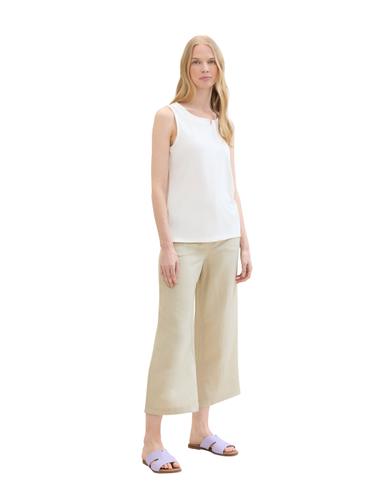 Culotte Hose mit Leinen 44/28 Culotte Fit - Summer Beige