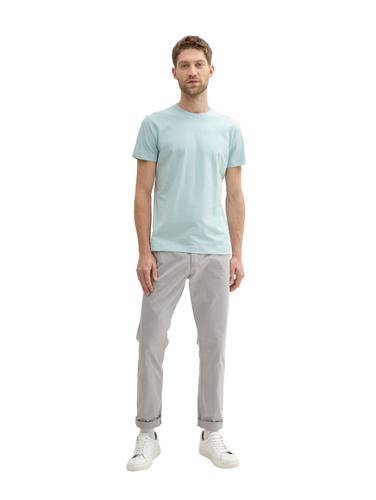 Basic T-Shirt XXXL Slim Fit - Dusty Mint Blue