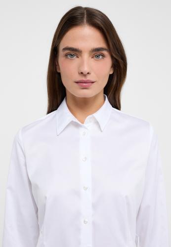 Cover Shirt Bluse Twill Langarm 38/Langarm REGULAR FIT - Weiß