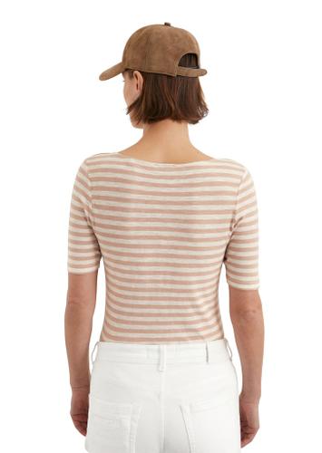 Gestreiftes T-Shirt regular XS Regular Fit - Multi