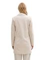 Mantel mit Reverskragen XXXL Slim Fit - Sand Stone Beige Melange