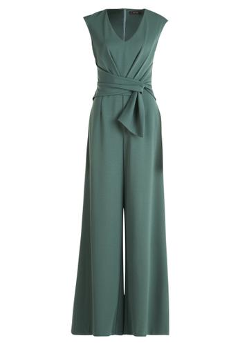 Jumpsuit 42 Ausgestellt - Eucalyptus Leaf