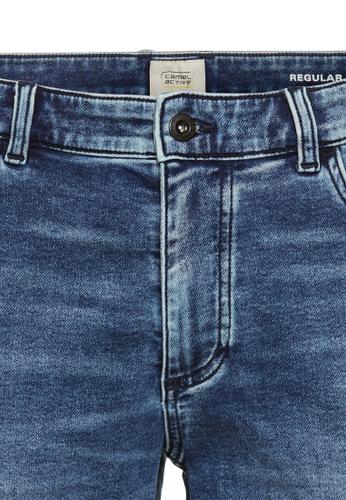 fleXXXactive® Jeansshorts im Regular Fit Blau 36IN