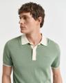 Poloshirt aus Modalmischung Grün XXL