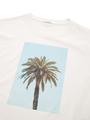 Fotoprint T-Shirt mit Bio-Baumwolle 176 Regular Fit - Wool White