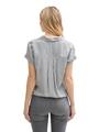 Loose Fit Bluse mit Streifenmuster 36 Loose Fit - Navy White Thin Stripe