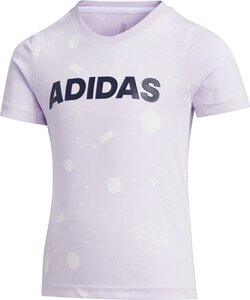 adidas Kinder Style Sommer T-Shirt 122 in Grau