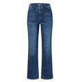 MAC JEANS - LAURA, Authentic Stretch Denim 38/30 Flared Fit - Blau