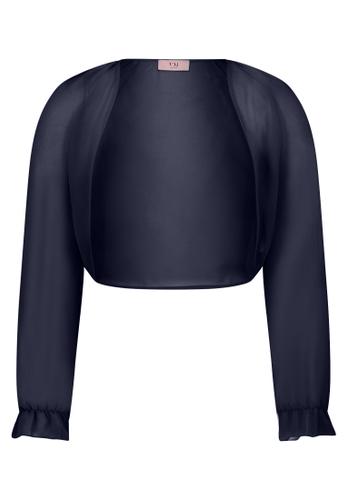 Bolero-Jacke 34 Lässig - Night Sky