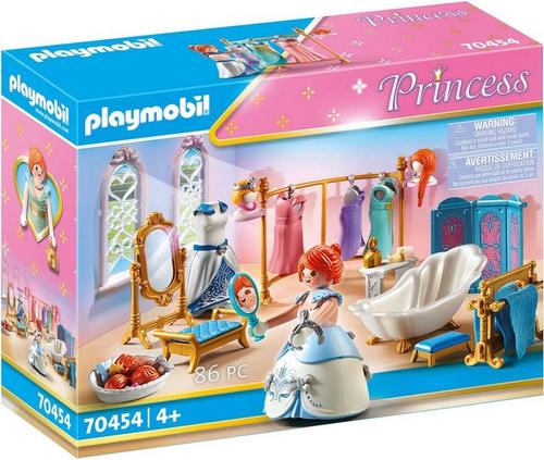 Playmobil® Konstruktions-Spielset »Ankleidezimmer mit Badewanne (70454), Princess«, (86 St), ; Made in Germany