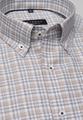 Hemd Twill Kurzarm 45/Kurzarm COMFORT FIT - Beige
