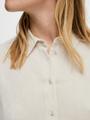 SLFVIVA SS CROPPED SHIRT NOOS 34 Normal geschnitten - Sandshell