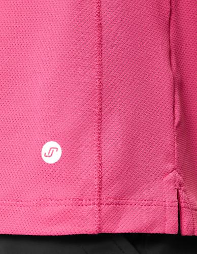 MARIA Poloshirt 44 - Fuchsia Red