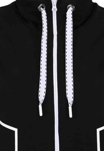 Jacke 46 - Schwarz/weiß