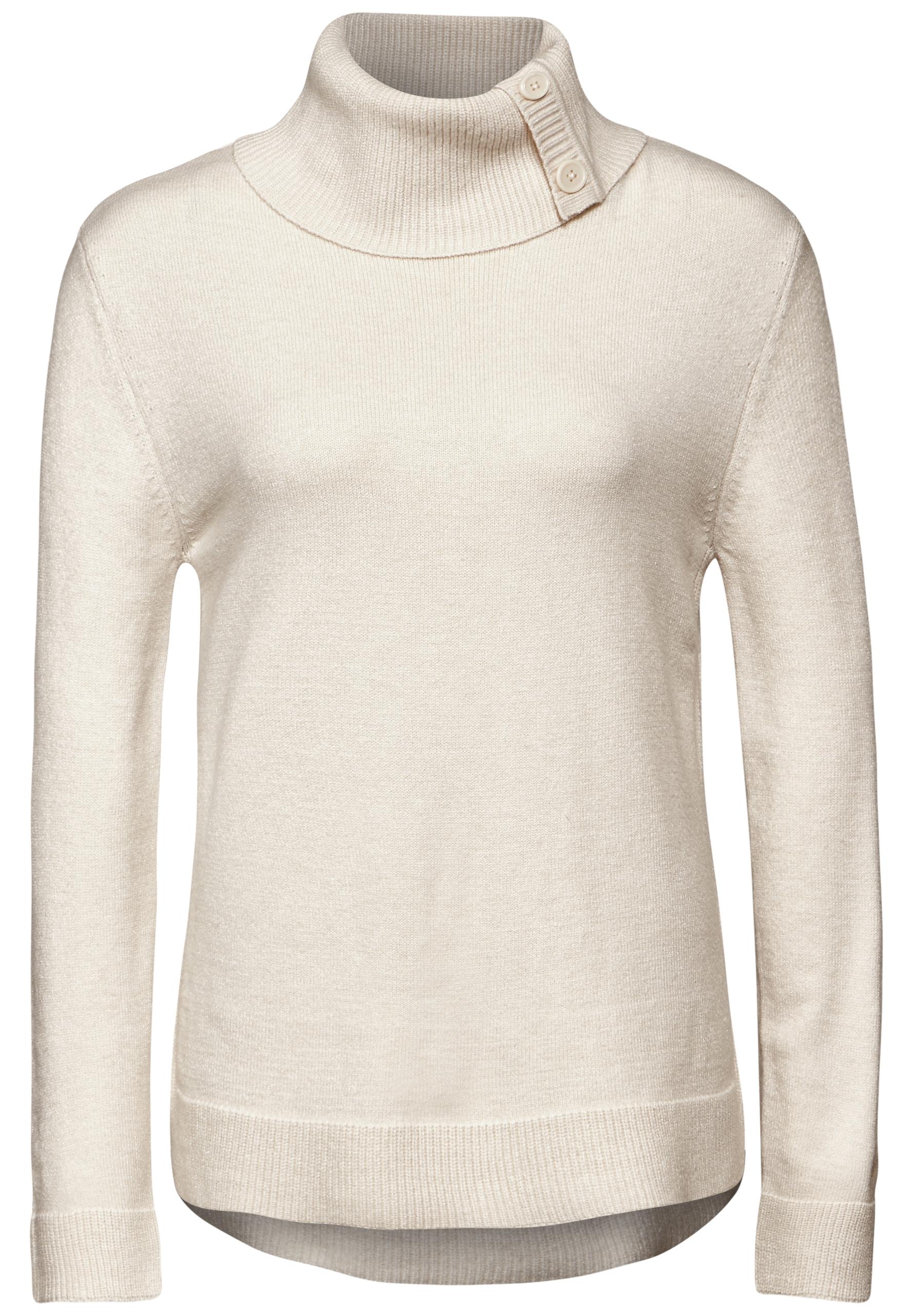 Strickpullover 46 - Cream White Melange